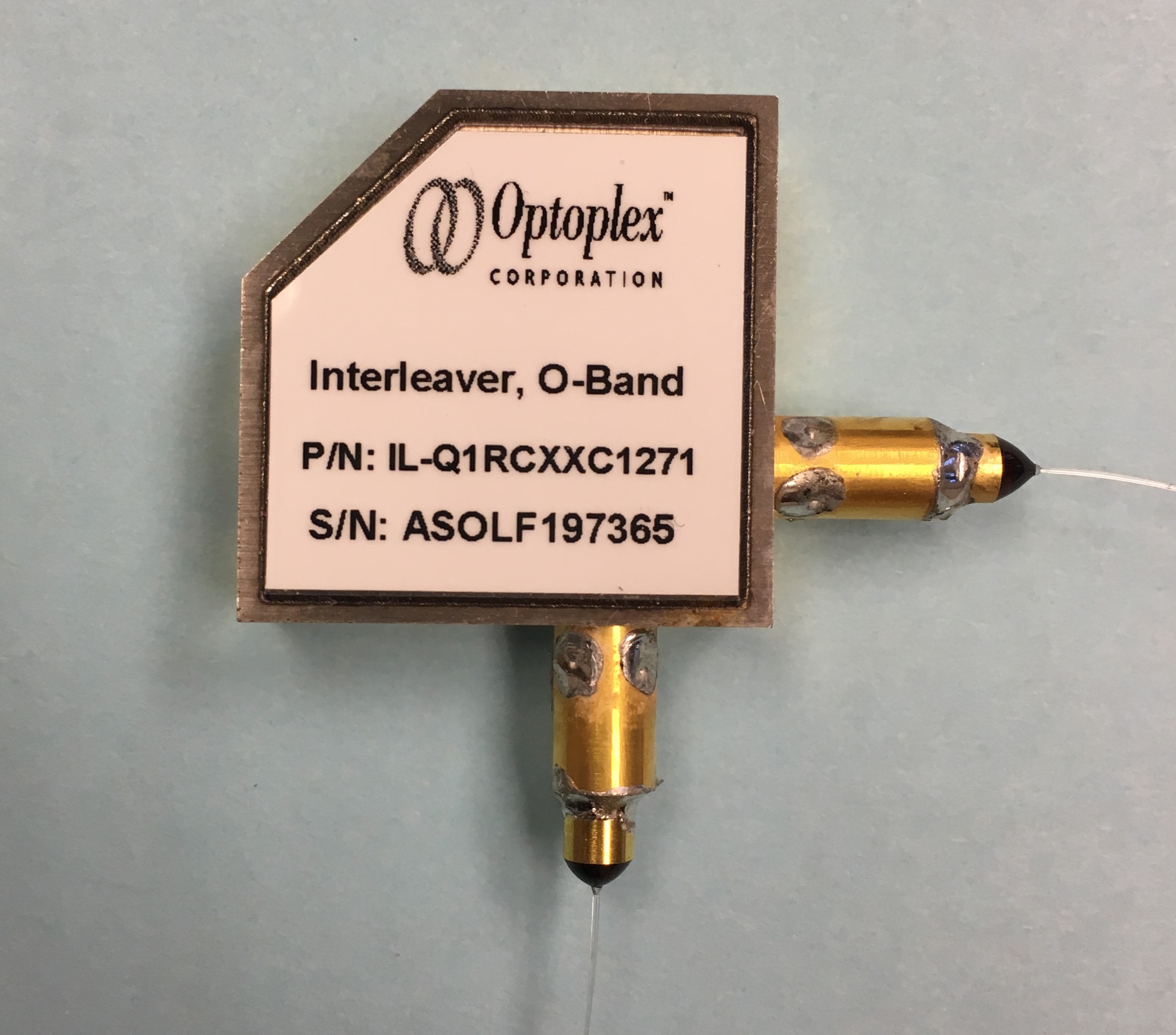O-Band Interleaver for 5G-PON Mux/DeMux
